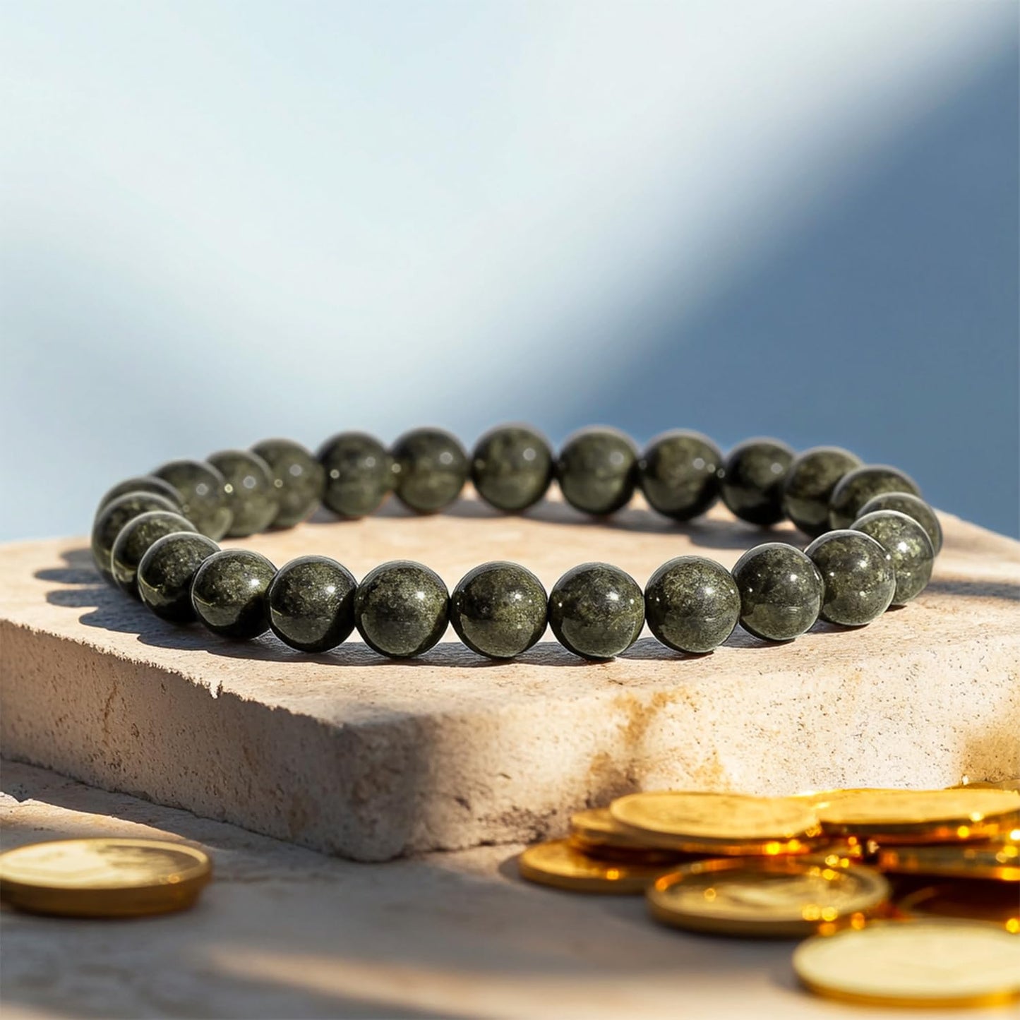 Astrotalk Raw Pyrite Bracelet | Certificate of Authenticity | Attracts Money and Boost Confidence | Astrology Bracelet for Men and Women | Beautifully Crafted with Healing Crystals