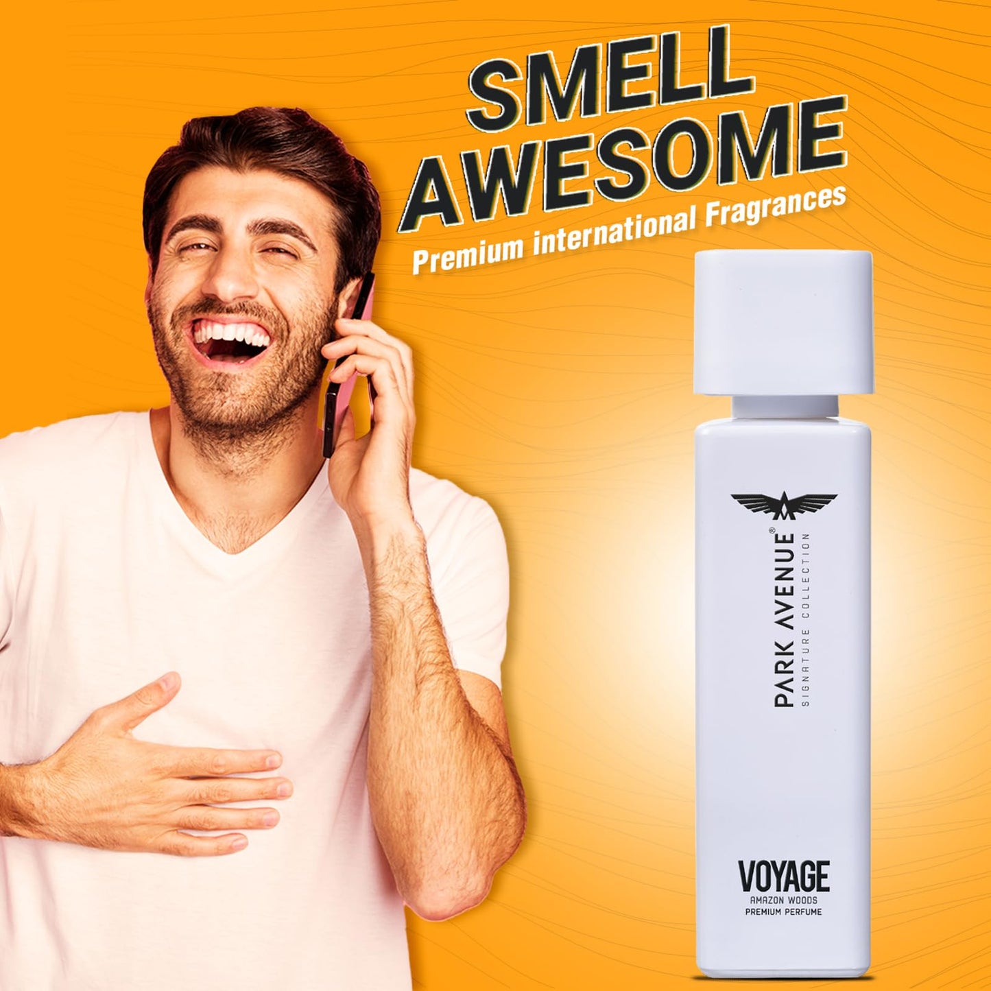 Park Avenue Voyage Signature Collection | Perfume for Men | Fresh Long-lasting Aroma Amazon Woods Premium Perfume | 120ml