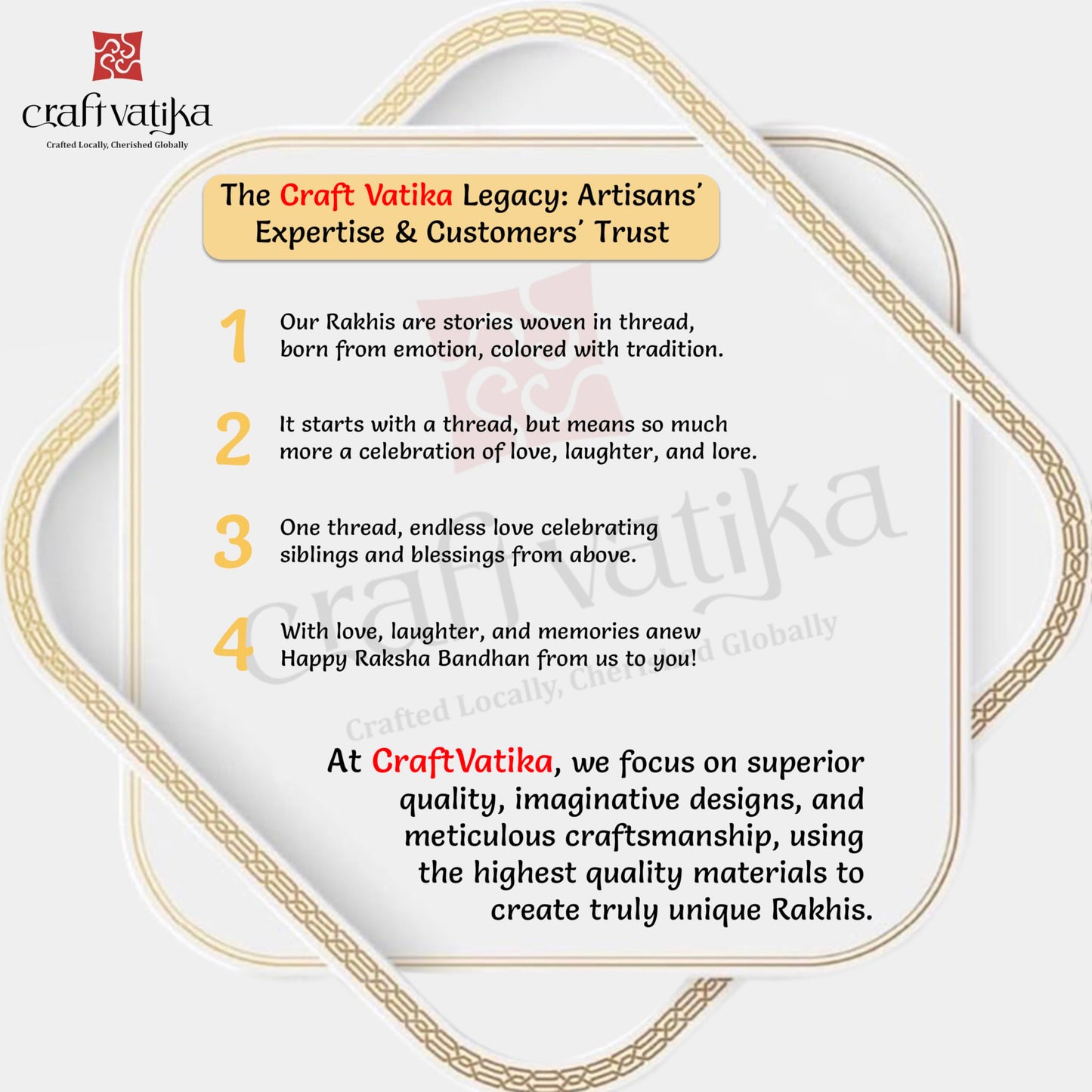 CraftVatika Rakhi Set for Brother and Bhabhi, Lumba Floral Rakhi Kundan Bracelet Rakhis for Bhaiya Bhabhi Raksha bandhan Couple Pearl Rakhis Set of 2 with Fridge Magnet Gift