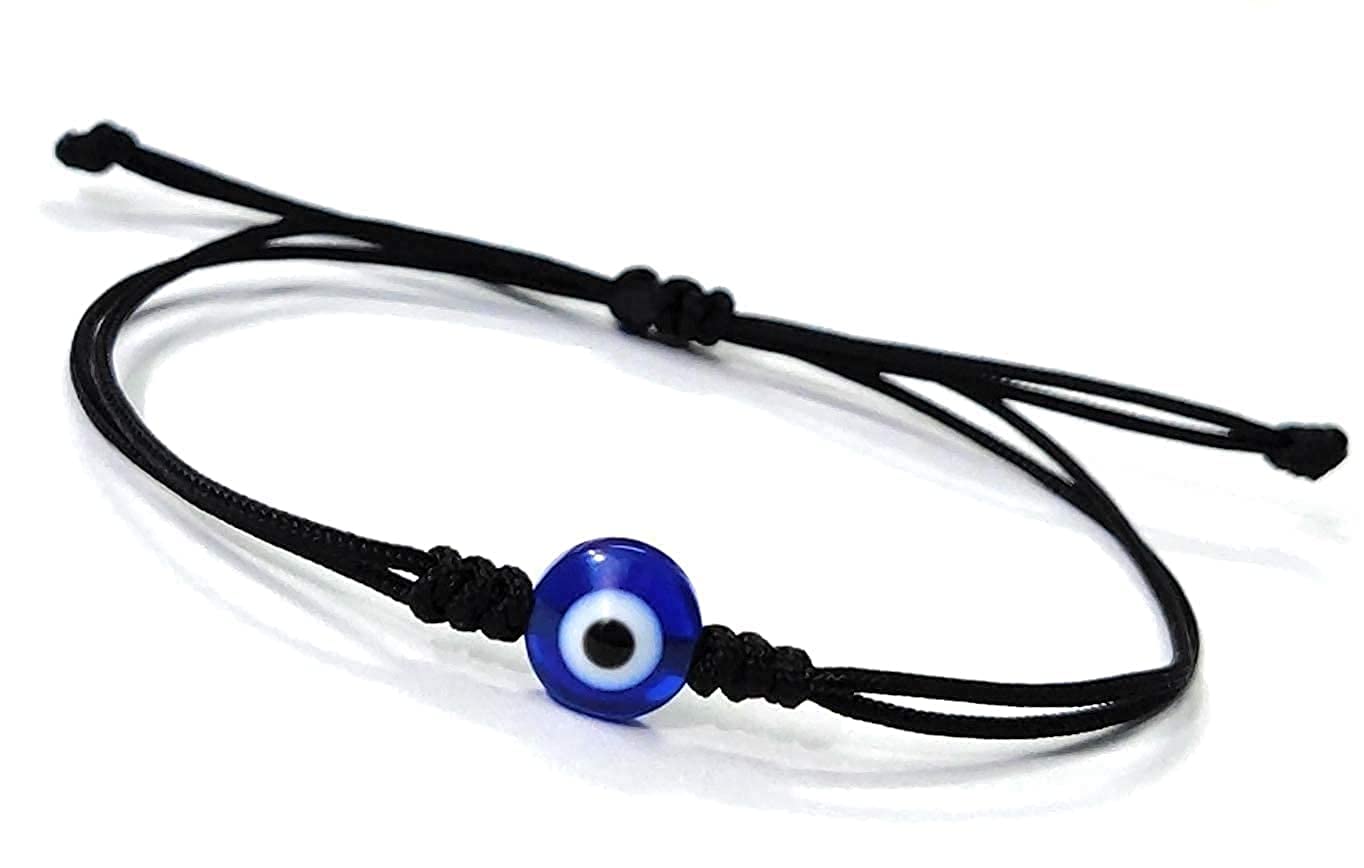 ARTIFICIAL TREE Handmade Evil Eye Nazar Dhaga Bracelet Adjustable Friendship Band for Women, Men | Nazar Bracelets 2 Piece | Stylish Adjustable Thread Bracelets for Protection (AT GIRLS BRCT 005)
