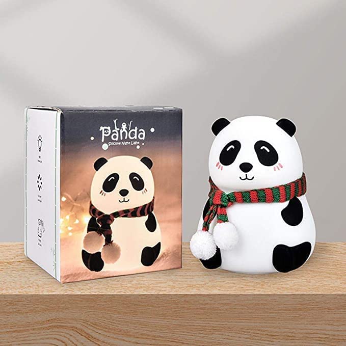 Desidiya® Touch Silicone Panda Light – Night Light for Kids, Girls & Boys | Cute Bedroom Decor for Women | Valentine Special