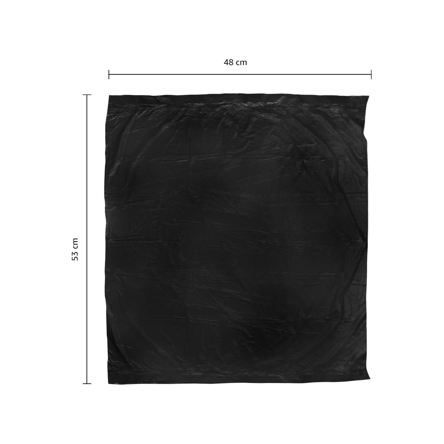 Amazon Brand - Presto! Garbage Bags | Medium | 180 Count | 30 Bags X 6 Rolls | 19 X 21 Inches | For Dry & Wet Waste | Black